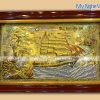 Quà Tân Gia Khai Trương - Tranh Đồng Thuận Buồm Xuôi Gió Dát Vàng