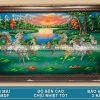 Quà Tân Gia Khai Trương - Tranh sơn mài Mã đáo thành công cẩn ốc