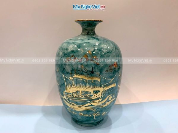 Quà Tân Gia Khai Trương - Bình Thu Tài Lộc Gốm