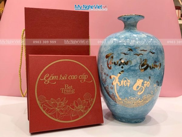 Quà Tân Gia Khai Trương - Bình Thu Tài Lộc Gốm