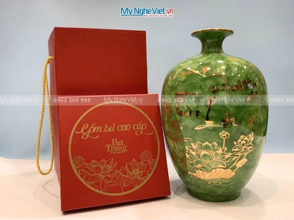 Quà Tân Gia Khai Trương - Bình Thu Tài Lộc Gốm